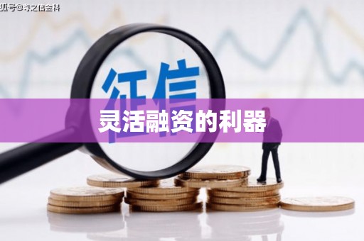 新晃灵活融资的利器
