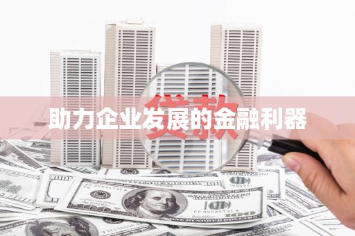新晃助力企业发展的金融利器