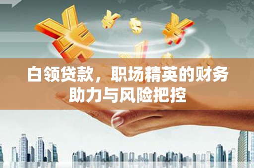 新晃白领贷款，职场精英的财务助力与风险把控