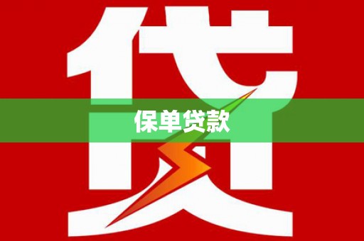 新晃保单贷款